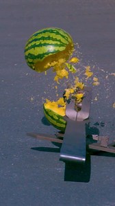 Watermelons exploded!!! #slowmotion #watermelon | SupEfron