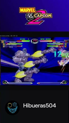 MvC2 - combo sentinel + reset en la esquina