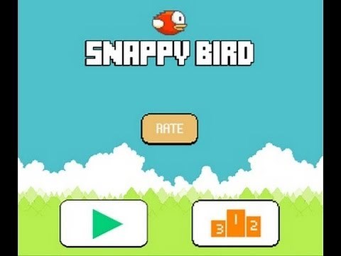 Better Than Flappy Bird, Snappy Bird iPhone App Review Video