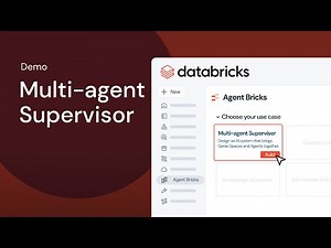 Agent Bricks Multi-Agent Supervisor Demo