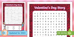 Valentine's Day Story Word Search