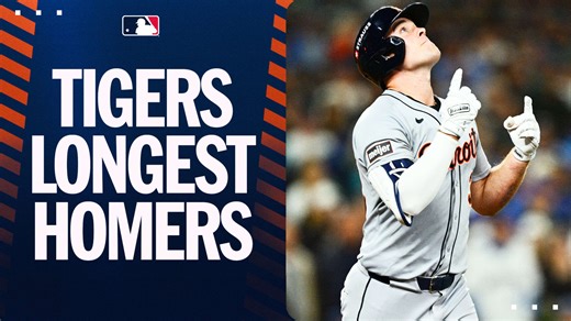 Tigers’ longest homers of 2025