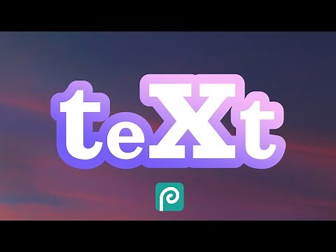 Text size settings in Photopea | Change text size in Photopea