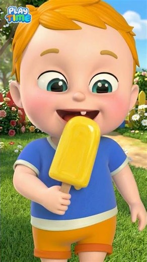 Kids Learn Sharing Is Good Color Ice Cream | Sharing Is Caring | | Baby Cartoon #shorts #kidssongs
