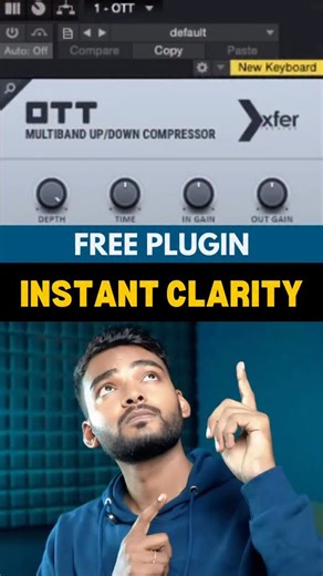 𝗔𝗨𝗗𝗜𝗢 𝗫𝗣𝗘𝗥𝗧 on Instagram: "Instant Pro Sound with OTT Multiband Compressor | Mix Like a Pro 📲 Join Our Audio Xpert Course: 🎓 Online / Offline – Beginner to Pro Level 📞 WhatsApp: +91 82976 70395 Discover how to instantly boost your track quality using the OTT multiband compressor. Perfect for vocals, synths, drums & full mixes! Learn powerful OTT settings to get that industry-level sound in seconds. Tags : #OTTCompressor #MultibandCompression #InstantTrackQuality #MixingTips #AudioPr
