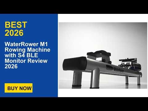 WaterRower M1 Rowing Machine with S4 BLE Monitor Review 2026
