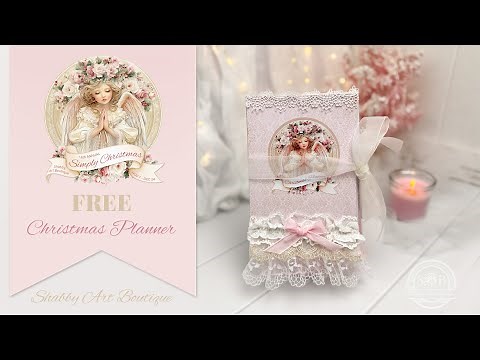 DIY Angel Christmas Planner | Free Printable + Tutorial | Simply Christmas 2025