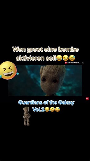 Guardians of the Galaxy Groot Bomb Activation Funny Video