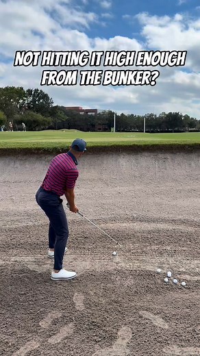 Try this is you want your bunker shots to come out higher, and land softer | Top Speed Golf - Clay Ballard Golf Instruction