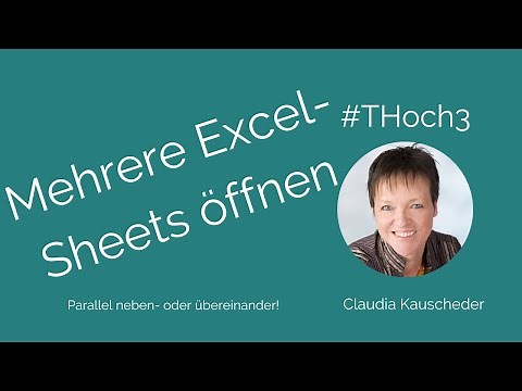 Mehrere Excel-Sheets nebeneinander anzeigen #THoch3