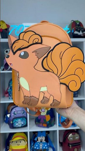 Capture your favorite pokemon as a backpack! 🔥🦊