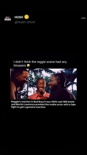 I didn’t think the reggie scene had any bloopers 🤣