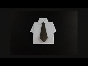 "How to Make an Origami Shirt | Easy Paper Folding Tutorial"