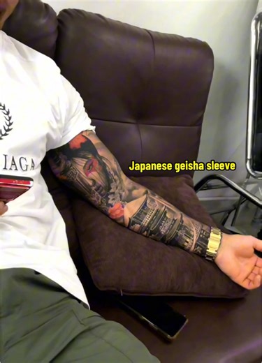Beautiful Japanese Sleeve Tattoo for JonJon