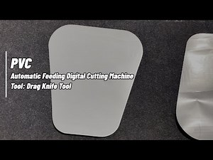 Single-layer PVC cutting machine with Drag Knife Tool