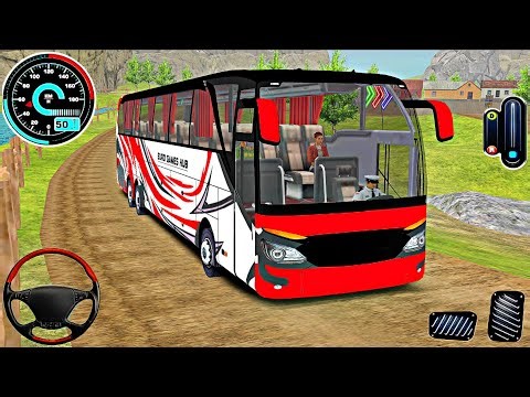 US Bus Simulator 3d - Coach Tour Bus Drive Simulator -Android Gameplay 