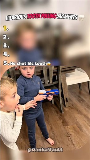 Hilarious Tooth Pulling Moments#funnyshorts #compilation #viral