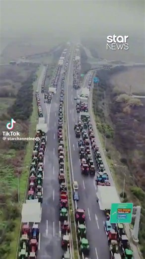 Greece blocked by Tractors.... Baffled? DO your own research! | Kate Cook