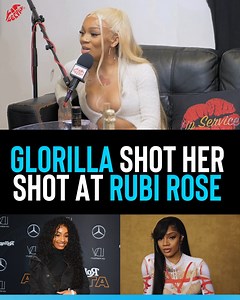 1M views · 12K reactions | GloRilla got her eyes on Rubi Rose  | Hollywood Unlocked | Facebook