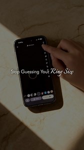 Don’t know your ring size? Try this hack 👀💍 You’ll thank us later 😉 #StellaFineJewellery | Real hacks, real sparkle 💫 | Stella Fine Jewellery