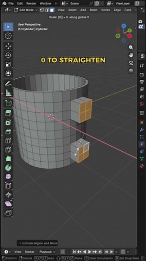 How Make Mug Handle In Blender