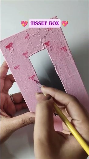 DIY tissue box holder ✨💖🌸