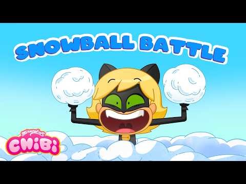 MIRACULOUS CHIBI | ☃️ SNOWBALL BATTLE ✨ | Episode 21 Season 2