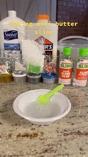 New butter slime new name buttercup#slime #havingfun #buttercup