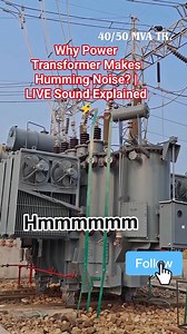 6K views · 88 reactions | Why Power Transformer Makes Humming Noise? | LIVE Sound Explained ⚡ #fblifestyle #PowerTransformer #TransformerProtection | Er Muhammad Miyaji | Facebook