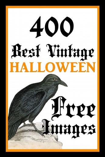 400 Free Vintage Halloween Images!
