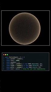 Interactive Sphere in Python 🌐🔥 #Python #Coding #PythonProject #Shorts