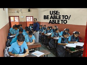Use: Be able/ able to