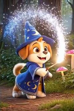 Bobby the Wizard Casts a Magic Spell ✨🐶