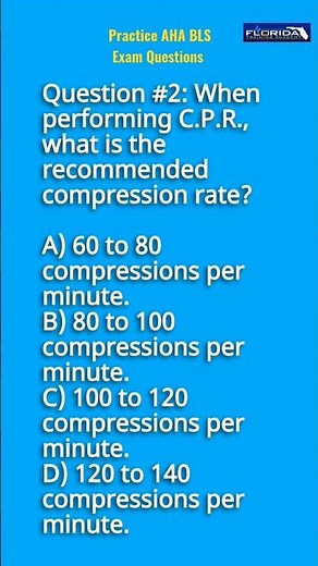 Practice AHA Basic Life Support (BLS) Exam Questions