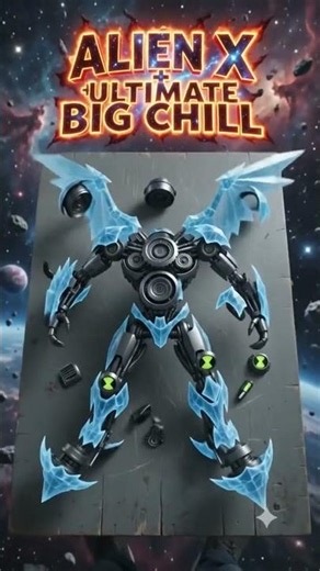 ALIEN X + ULTIMATE BIG CHILL 🌌❄️ | COSMIC FROST FUSION ⚡