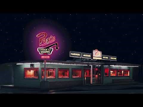 ASMR - Quiet evening at Pop's Chock'lit Shoppe - Riverdale ambience/soundscape