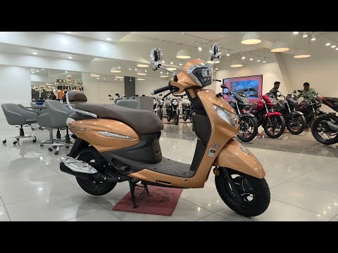 All New 2026 Hero Pleasure Plus Xtec ZX - Copper Brown