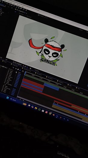 Final Panda Animation: A Charming Logo Reveal