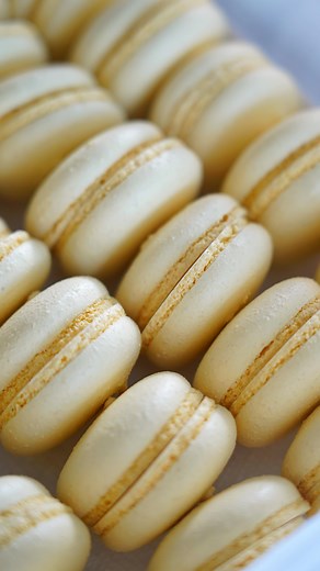 MACARONS RECIPE (ALBUMIN) | UGC on Instagram: "Double Caramel Macarons! ✨泌 These delicious treats feature a rich, velvety caramel filling layered with a second hit of caramel for an indulgent experience. Perfectly balanced between sweetness and depth, they’re a must-try for any caramel lover. Let me know if you’re ready to take your taste buds on a caramel journey! 朗"