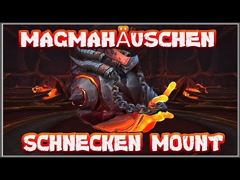 Magma Häuschen / Leerer Magmapanzer | Schneckenmount easy FARMEN