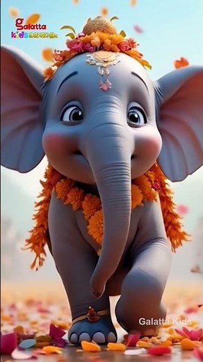 കുറുമ്പൻ ആന - Aana Song | Malayalam Rhymes for Children | Galatta Kids | Elephant song | shorts