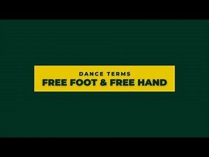 Free foot and free hand