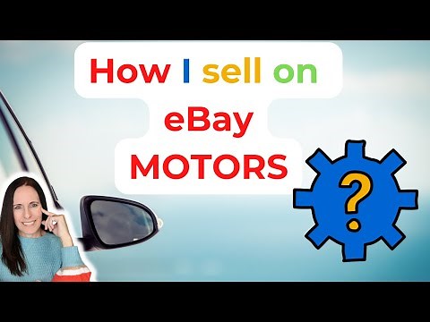 eBay Motors how does it work to resell your vehicle? How I have used it to sell many vehicles.