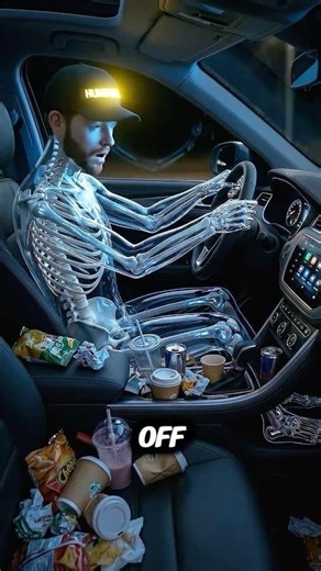 What Happens if You Drive WITHOUT Stopping ? 🚗💨 #shorts #bodylimits