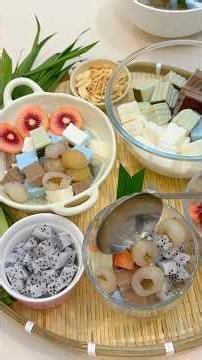 Cách Làm Chè Khúc Bạch Núng Nính Tại Nhà, Mix Trái Cây, Hạt Chia, Hạnh Nhân…Huyền Mê Nấu Mê Ăn