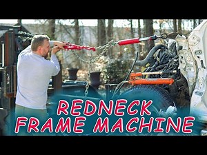 Truck Frame Straightening at Home