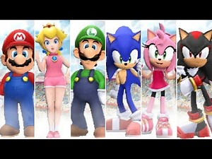 Mario & Sonic at the London 2012 Olympic Games - All Characters