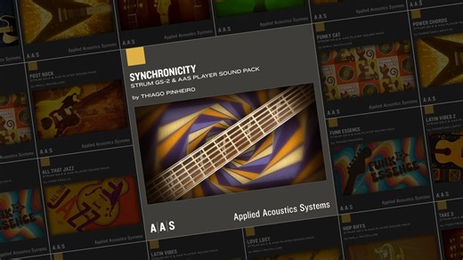 Applied Acoustics Systems releases Synchronicity for Strum GS-2 & AAS Player