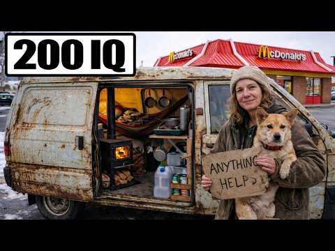 How Homeless People Turn Vans Into Comfortable Homes