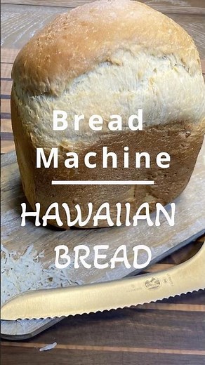 Bread Machine Hawaiian Bread Recipe 🍍 Soft, Sweet & Easy! #shorts